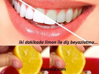 iki dakikada bembeyaz disler icin