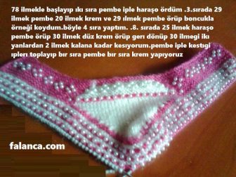 incili orgu patik yapilisi 1