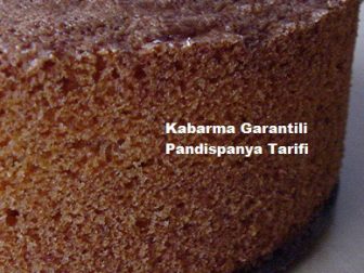 Kabarma Garantili Pandispanya Tarifi