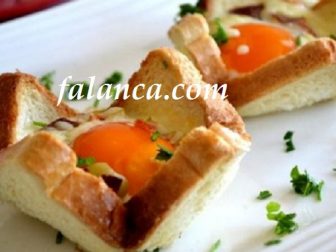 Ekmekte Yumurta Kahvaltılık