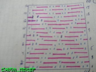 kilim desenli orgu 3