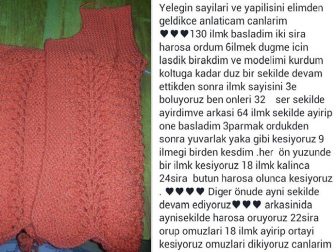 kirmizi karnibahar yelegin yapimi 1