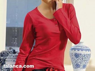 kislik bayan pijama takimlari