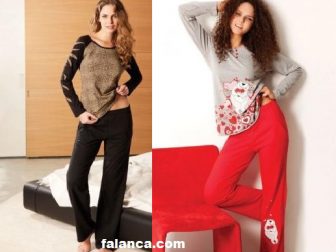 kislik bayan pijama takimlari 2