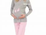 kislik hamile pijama gecelik 5