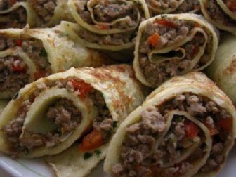 Kıymalı Krep Tarifi