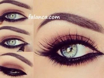 makyaja gore eyeliner nasil surulur