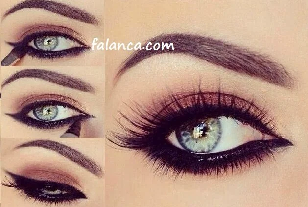 makyaja gore eyeliner nasil surulur