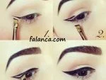 makyaja gore eyeliner nasil surulur 1