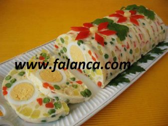 Mayonezli Dondurulmuş Salata
