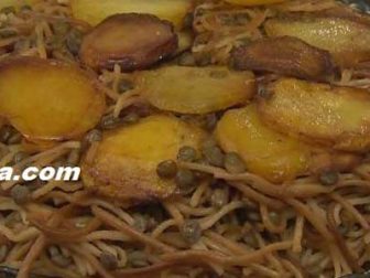 Mercimekli Erişte Pilavı Tarifi