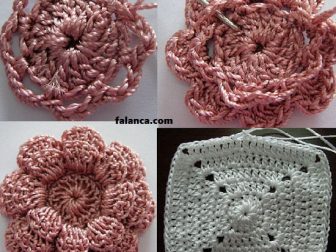 motifli bebek battaniyesi yapilisi 6