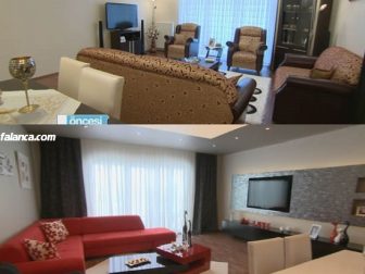 oncesi sonrasi ev dekorasyonu salon