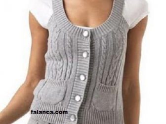 orgu yelek modelleri ve yapilisi 8