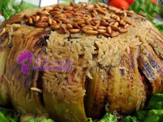 Patlıcanlı Kubbe Pilavı