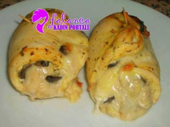Peynirli Tavuk Sarma