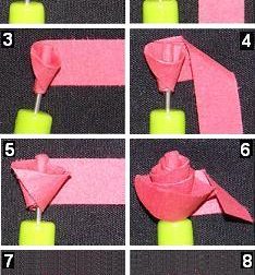 quiling sekilleri gul