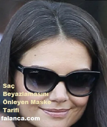 sac beyazlamayi onleyen maske