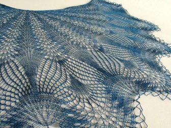 semicircular shawl yarim daire sal anlatimli 1