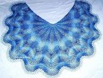 semicircular shawl yarim daire sal anlatimli 2