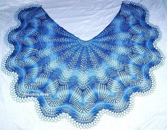 Yarım Daire Şal – Semicircular shawl