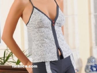 sortlu bayan pijama takimlari 8