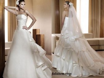 straplez gelinlik modelleri 6