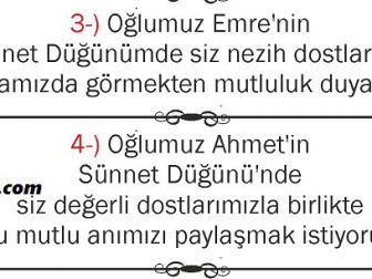 sunnet davetiye sozleri .J1