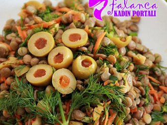 Yeşil Mercimek Salatası Yapılışı