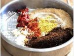 yumurtali cig kofte resimli yapilisi