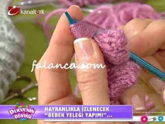 zeynep tufan tirtil bebek yelegi yepilisi anlatimli orguler 4