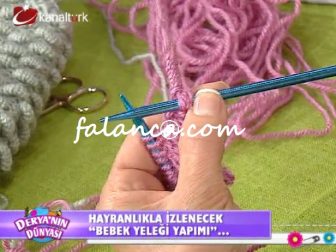 zeynep tufan tirtil bebek yelegi yepilisi anlatimli orguler 5
